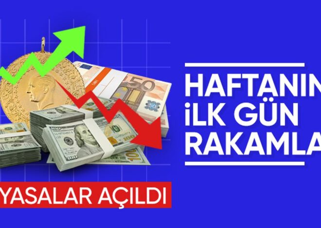 Yeni haftanın başlangıcında piyasalar! 18 Kasım’da altın ve döviz